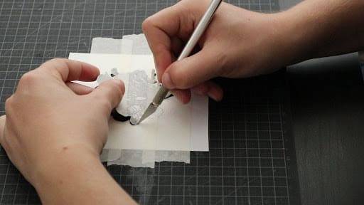 engraving stencil