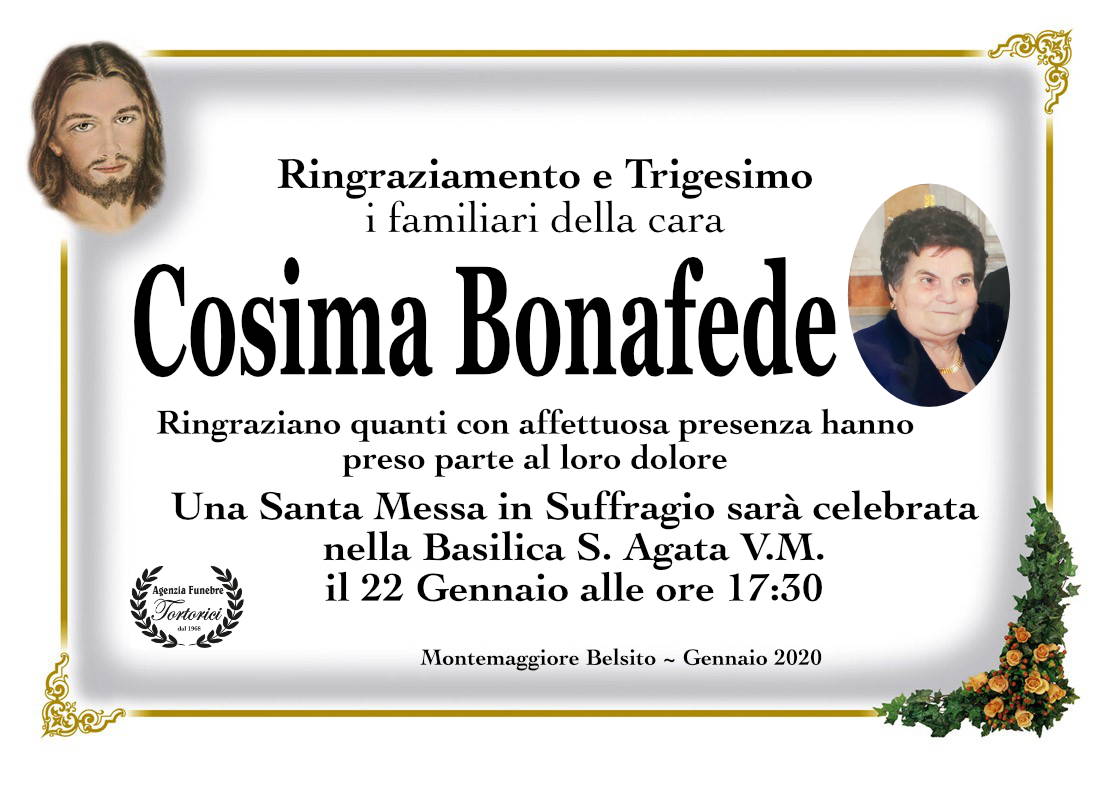 Cosima Bonafede