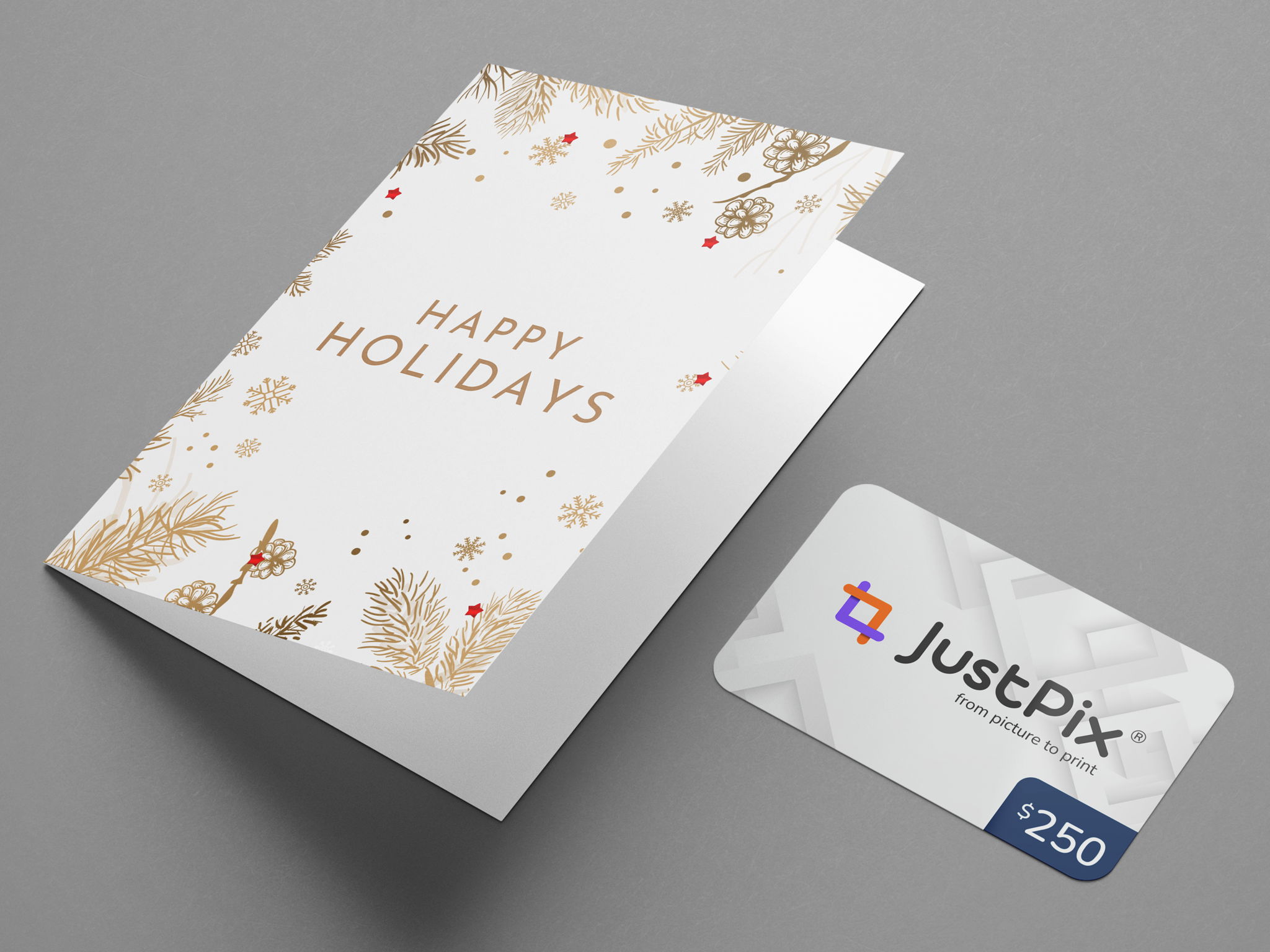 Corporate gift card display