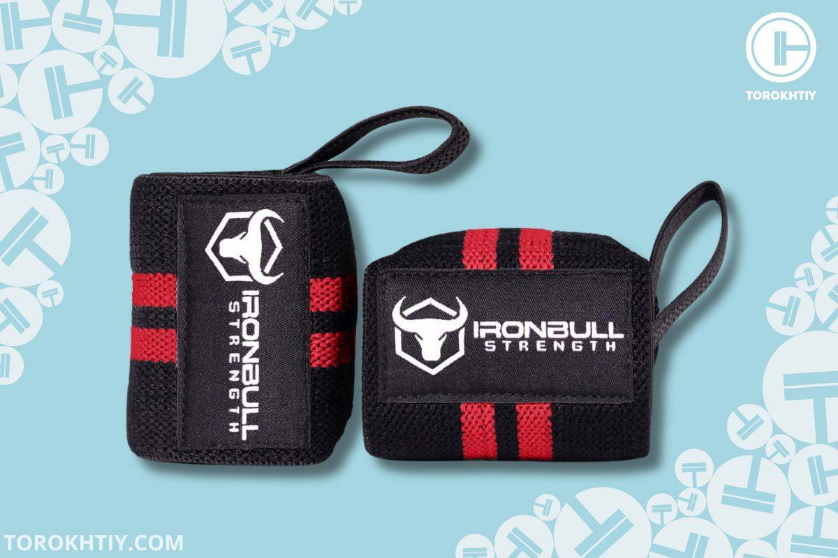  Iron Bull Strength Premium Wrist Wraps