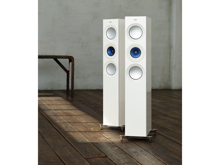 KEF Reference 3 Blue ice white as NEW