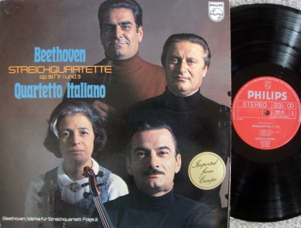 Philips / QUARTETTO ITALIANO, - Beethoven String Quarte...