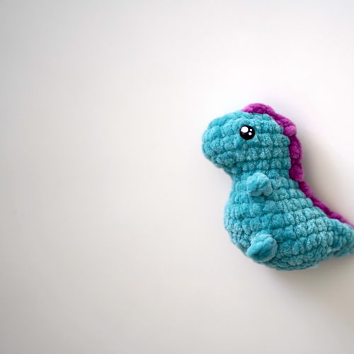 Tiny-Rex Pocket Dino Gratis Amigurumi