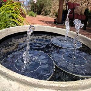 Bird Water Fountain, Solar Floating Bird Bath Fountain, Pond Bird Fountain, Solar Pump Fountain,  Solar Floating Fountain