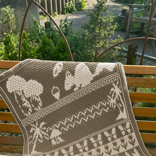 4 Seasons Blanket CAL - DenDennis, Wilmade, Created By Carolien and Mr.Cey