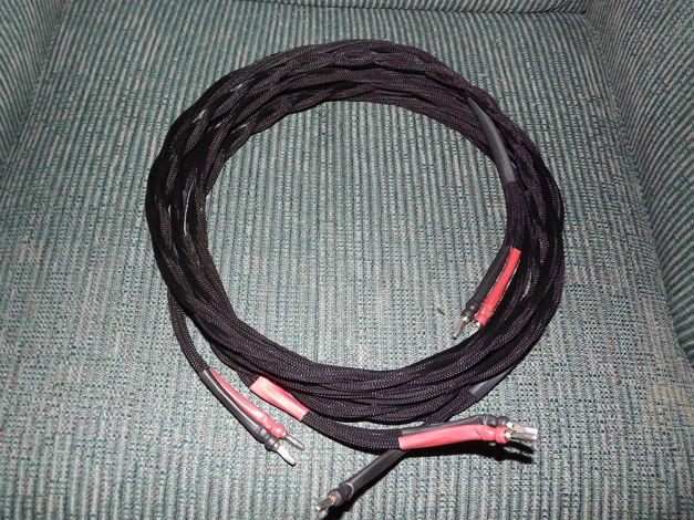 CLEAR DAY 8 FT. PAIR  SPEAKER CABLE DOUBLE SHOTGUN MASS...