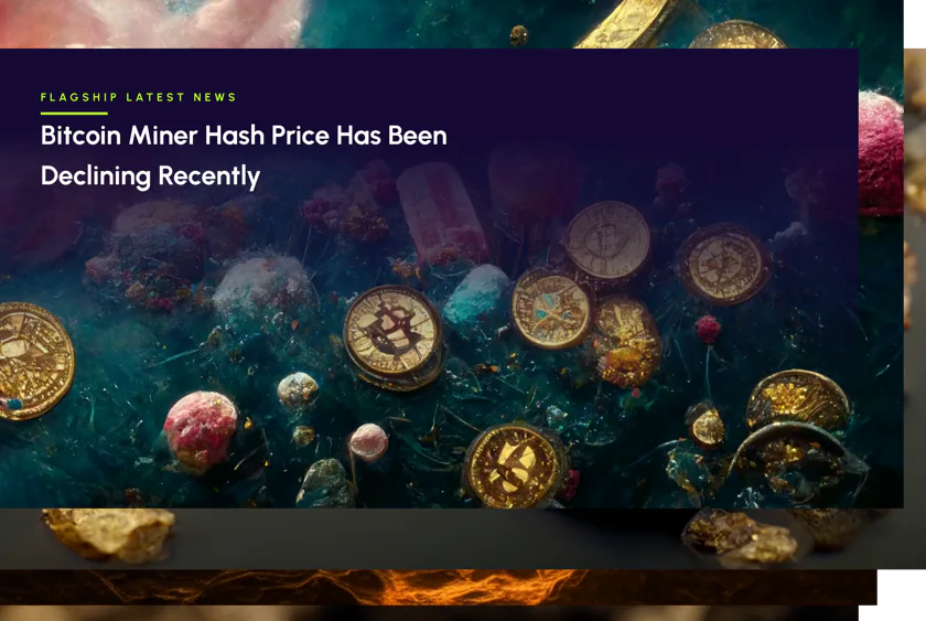 Bitcoin Miner Hash Price Has Been Declining Recently