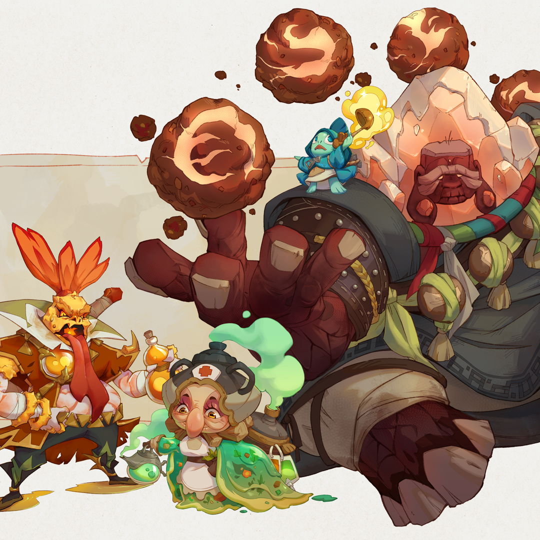 Image of Glutton's Feast : Characters