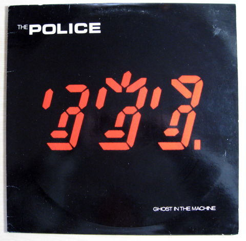 The Police - Ghost In The Machine - First Press STERLIN...