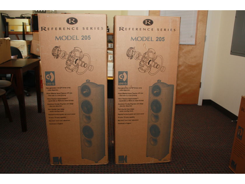 KEF Reference 205 Like new in box!