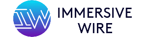 Immersive wire logo