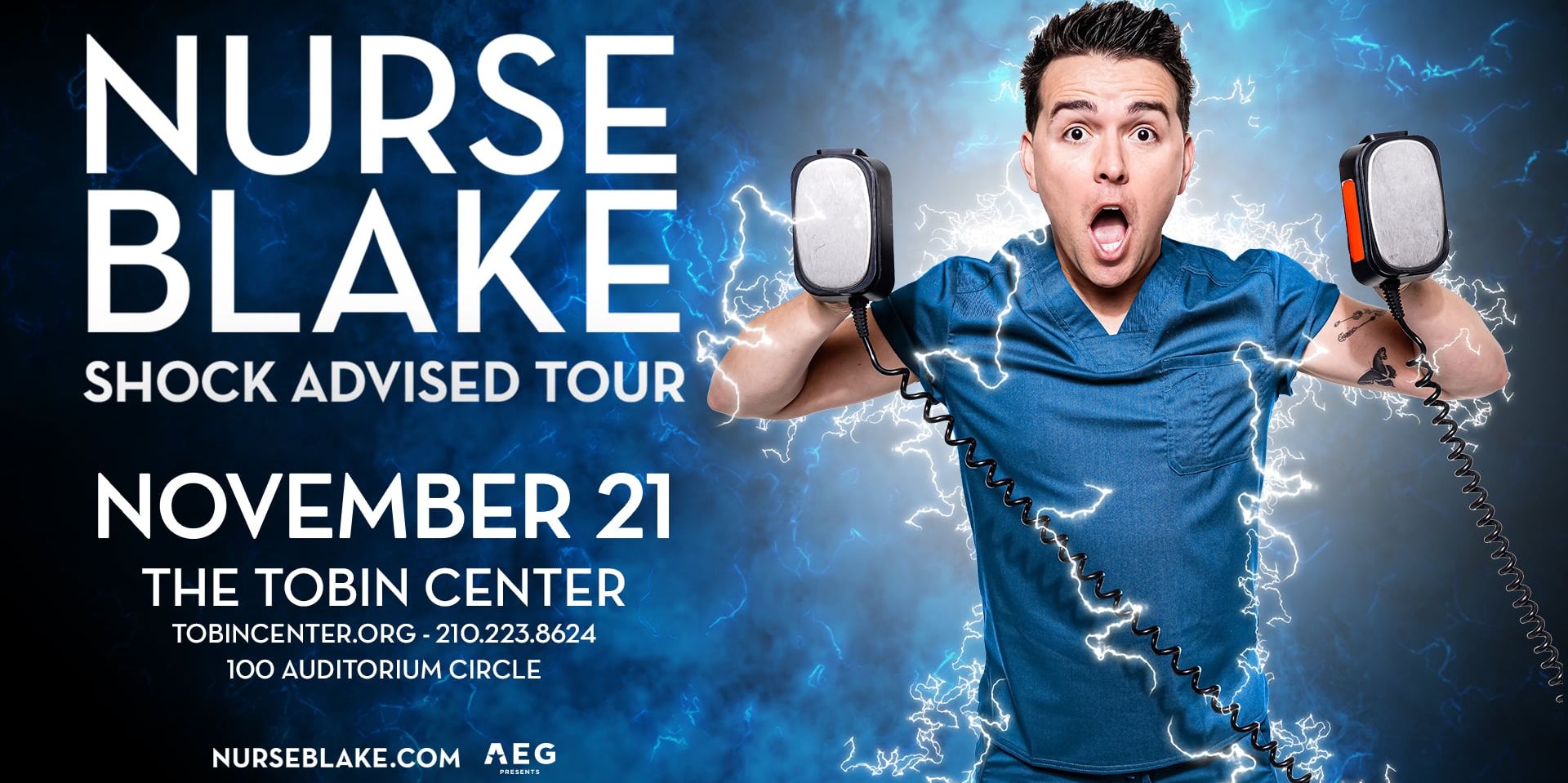 Nurse Blake: Shock Advised Tour promotional image