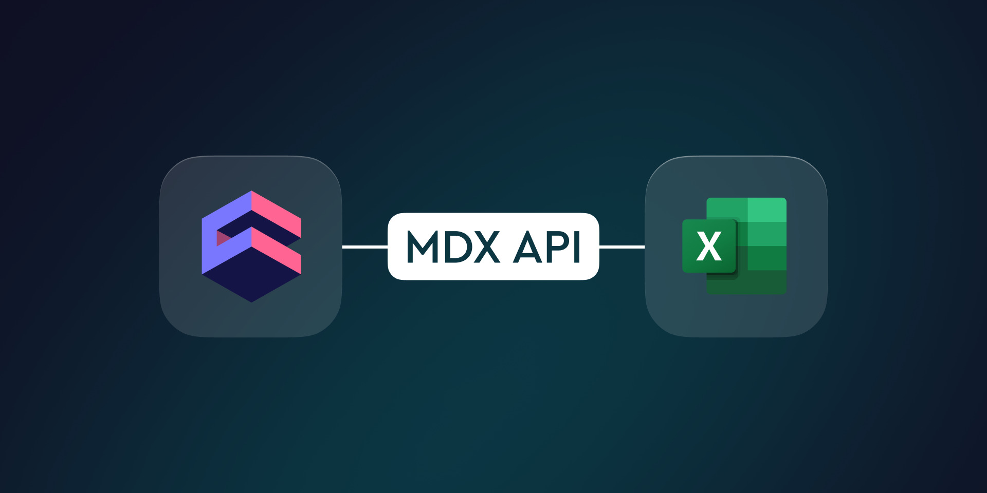 Cover of the 'Announcing the native MDX API and Excel integration for Cube Cloud' blog post