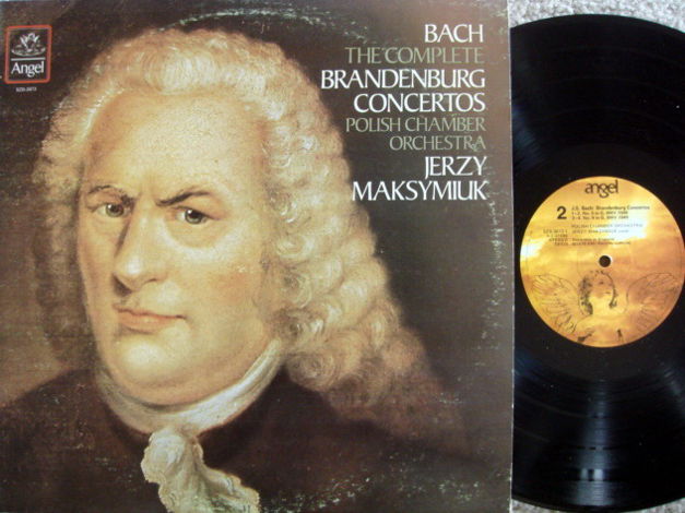 EMI Angel / MAKSYMIUK, - Bach Brandenburg Concertos, MI...