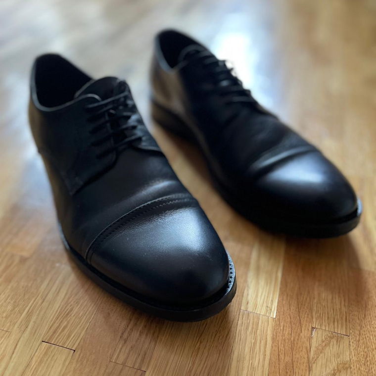 Formal black shoes