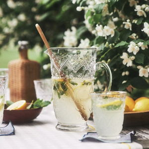 The Bombay Handblown Glass Pitcher