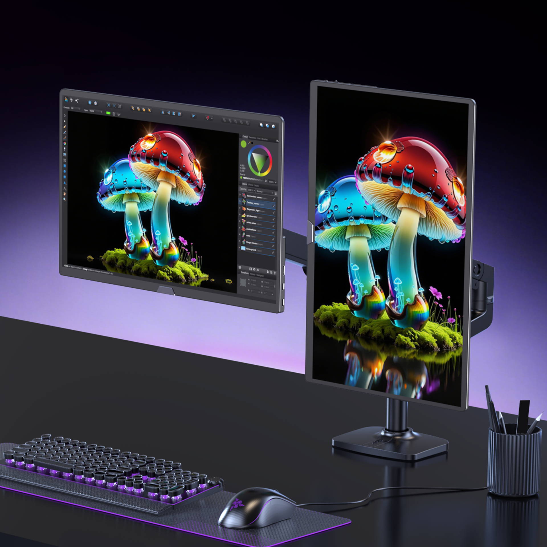 UColor O - OLED Portable Touch Monitor for Laptop 15.6" 4K Display