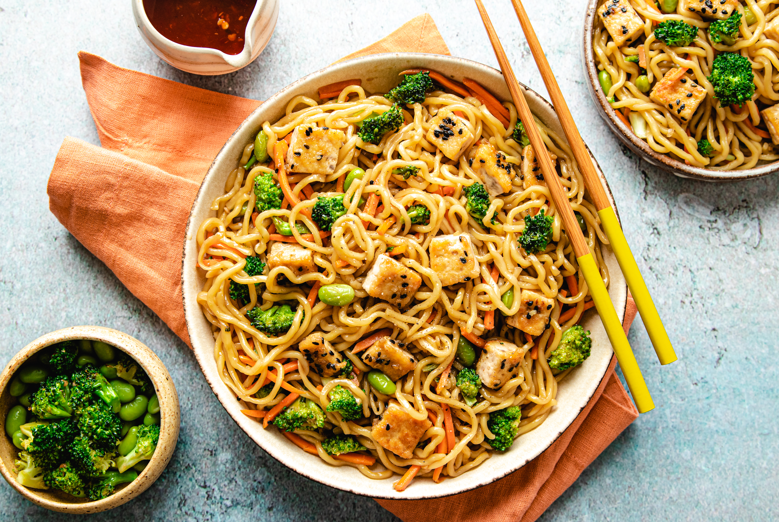 Crispy Tofu and Veggie Ramen Bowl | Prefare Meals