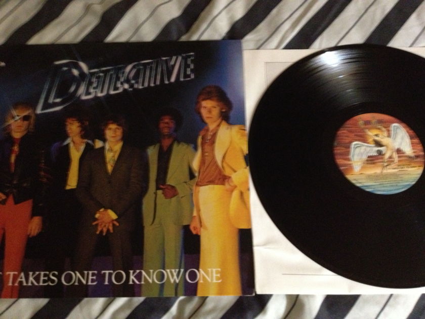 Detective - It Takes One To Know One LP NM Swan Song Records  Label