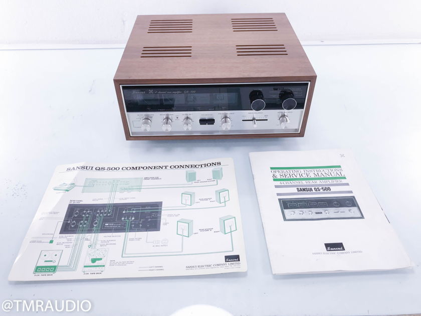 Sansui QS-500 4 Channel Integrated Amplifier; QS500 (NOS) (12565)