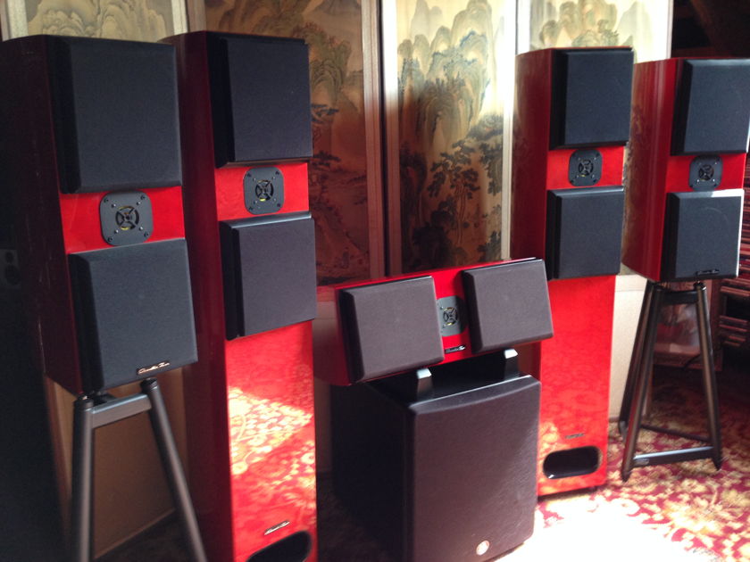 Acoustic Zen Technologies Adagio Lovely Monitors and Center Speakers