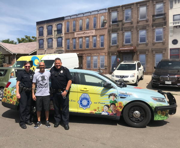 Vinyl Vehicle Wraps - Sun Valley Police Car Wrap