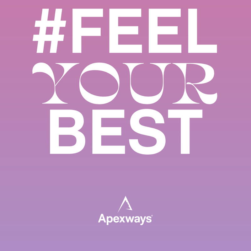 girl running outside wearing apexways orange hoodie