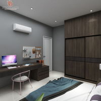 spaciz-design-sdn-bhd-contemporary-modern-malaysia-selangor-bedroom-study-room-3d-drawing-3d-drawing