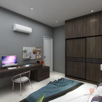 spaciz-design-sdn-bhd-contemporary-modern-malaysia-selangor-bedroom-study-room-3d-drawing-3d-drawing
