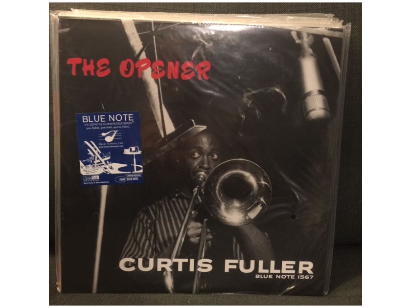 CURTIS FULLER - The Opener: Blue Note Music Matters Music Matters 45rpm Unopened, Low Numbered