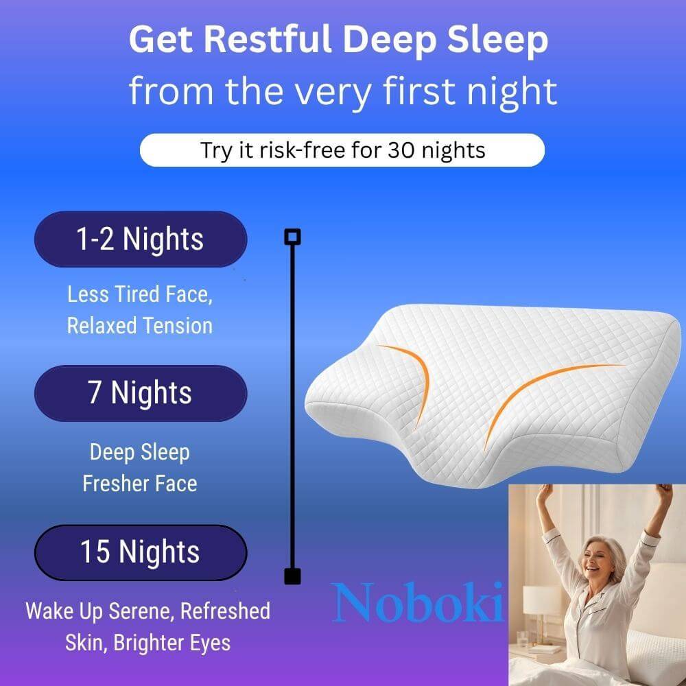 Oreiller Orthopedique, Oreiller Memoire de Forme, Coussin Cervical, Oreiller Ergonomique, Coussin Memoire de Forme, Oreiller Cervical