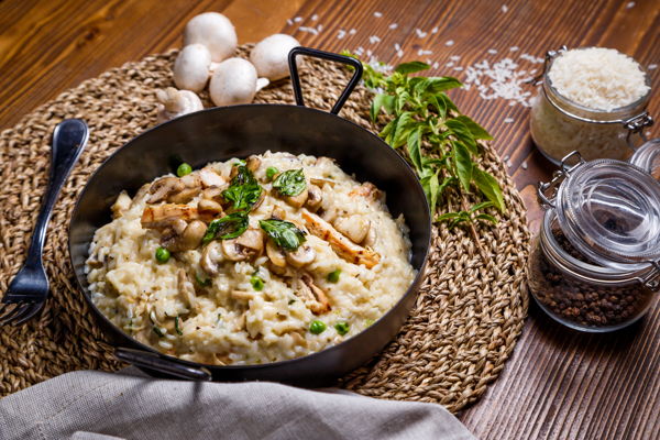 Photo of Creamy Chicken and Mushroom Risotto 