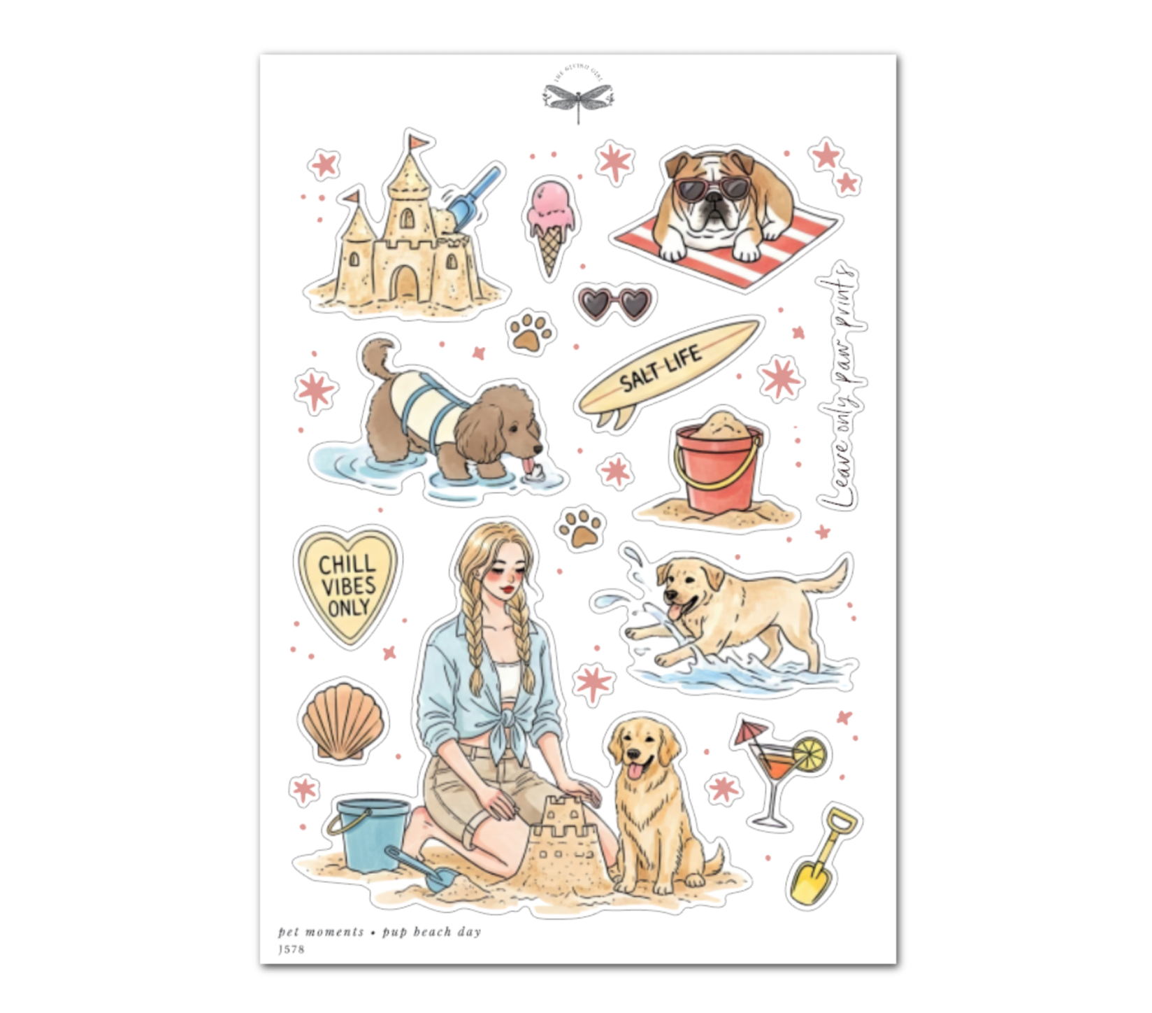 Pet Moments • Pup Beach Day – The Giving Girl