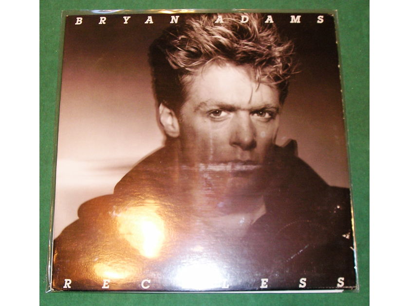 BRYAN ADAMS "RECKLESS" - A&M 1st PRESS - Mastered By Bob Ludwig  ***EXCELLENT 9/10***