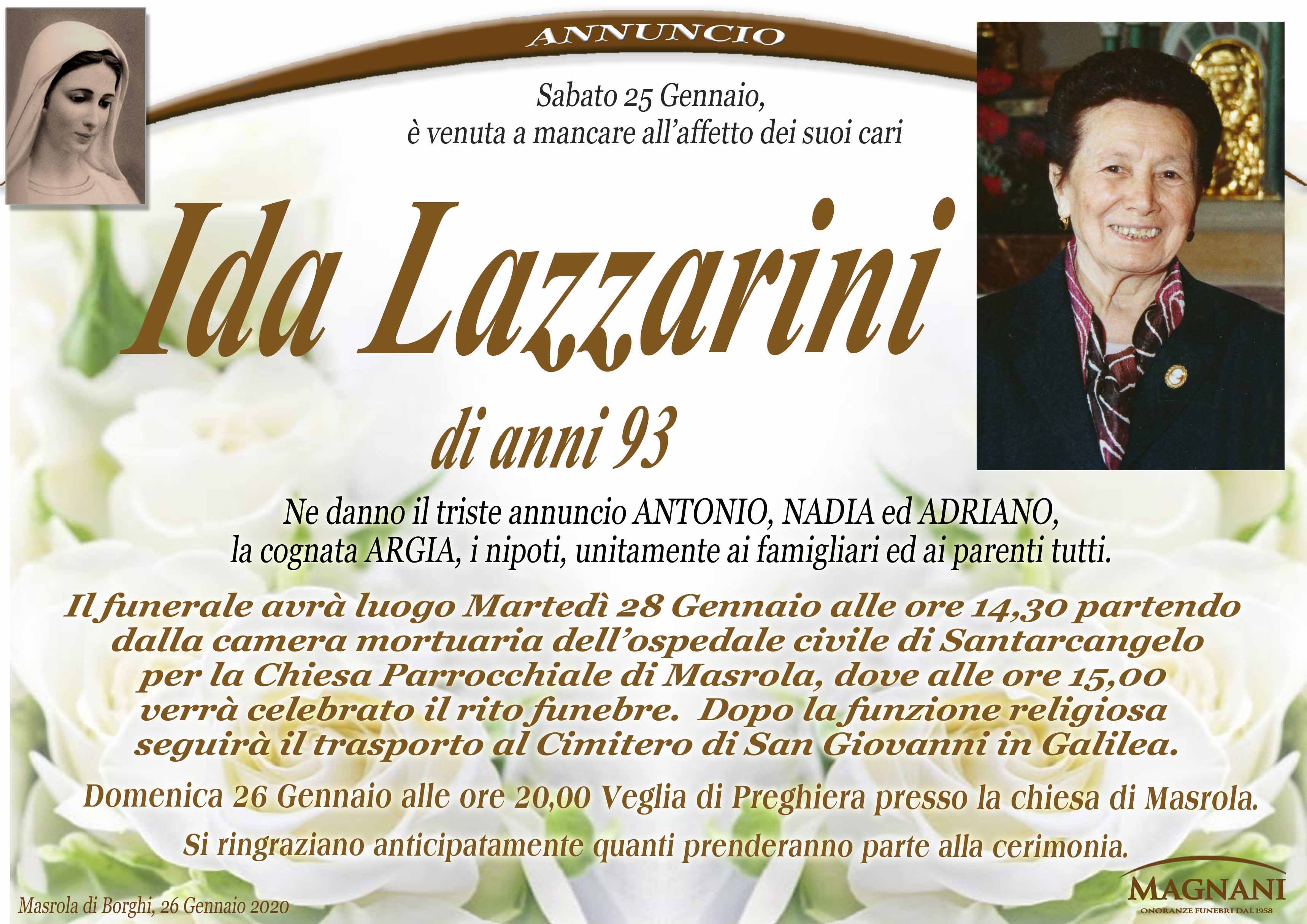 Ida Lazzarini