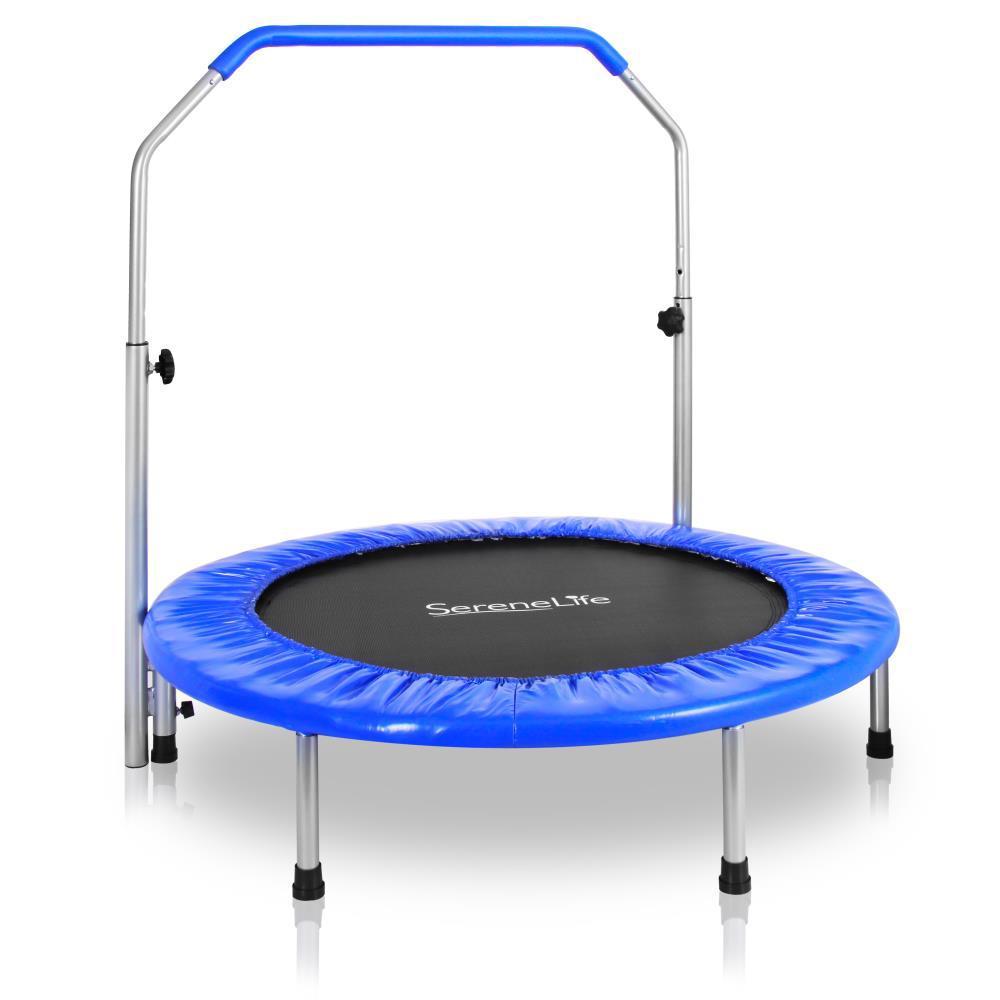 Mini Trampoline vs SereneLife Portable & Foldable Trampoline Slant