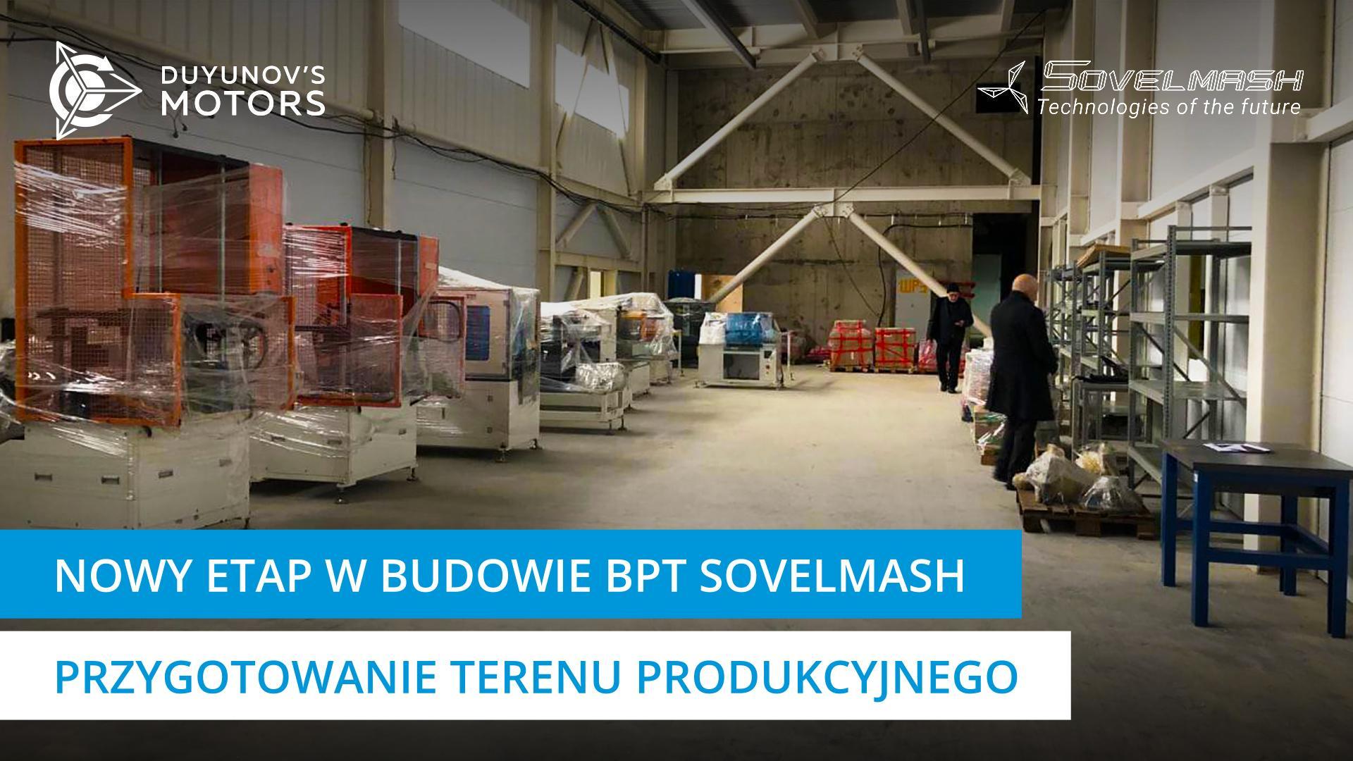 Nowy etap budowy: przygotowania do budowy zakładu produkcyjnego