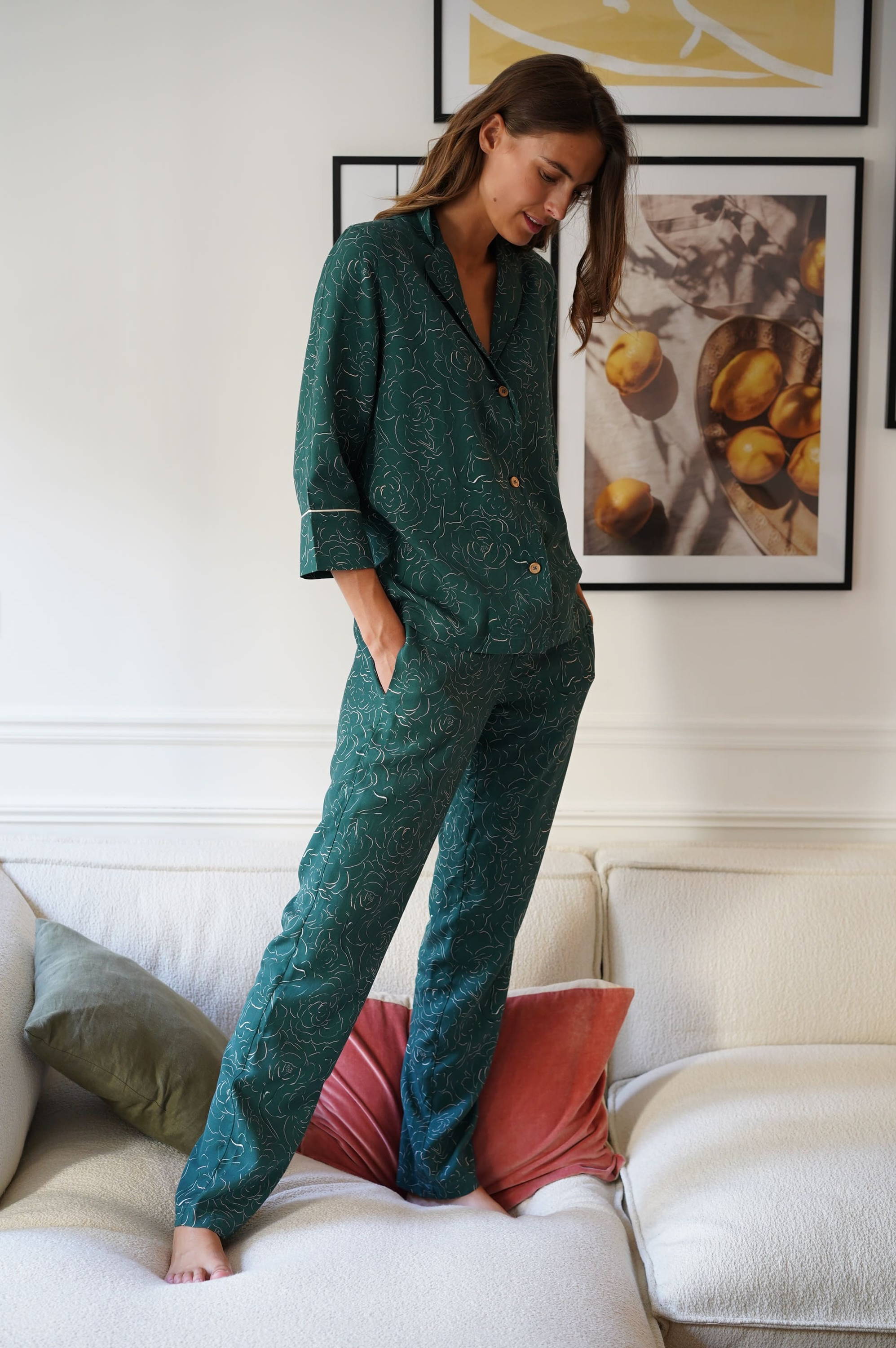 Nêge Paris - Pyjama 100% tencel lyocell certifié oeko-tex