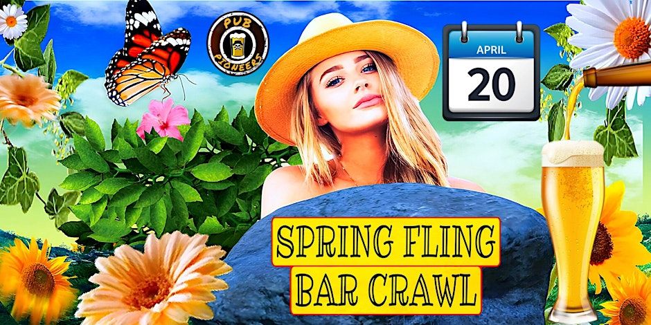 Spring Fling Bar Crawl - Bellevue, NE promotional image