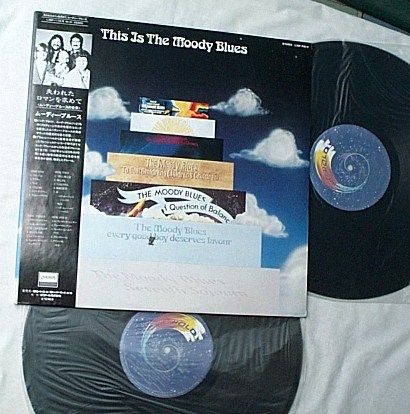 Moody Blues 2 LP set-This is Moody - Blues-rare Japanes...