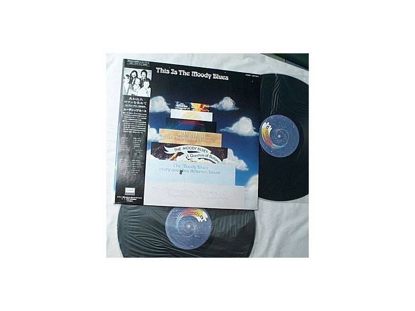 Moody Blues 2 LP set-This is Moody - Blues-rare Japanese album-mint vinyl