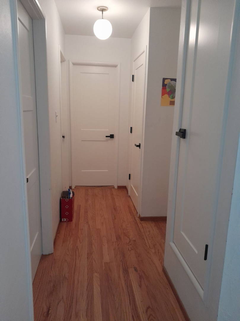 New interior door