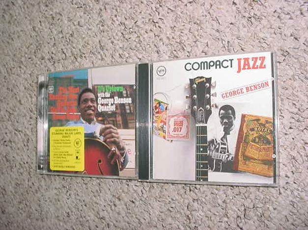 jazz George Benson 2 cd cd's - compact jazz verve USA &...