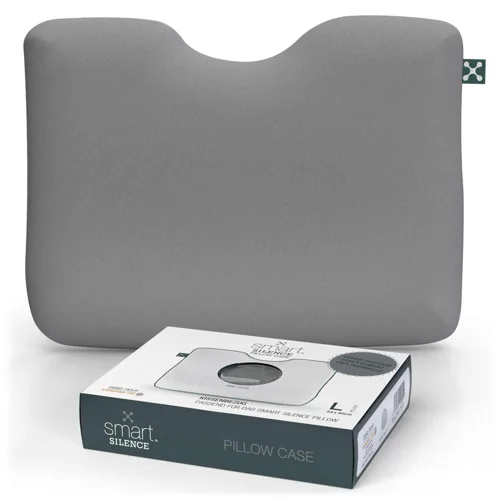 Smart Silence Pillow Case - Grau
