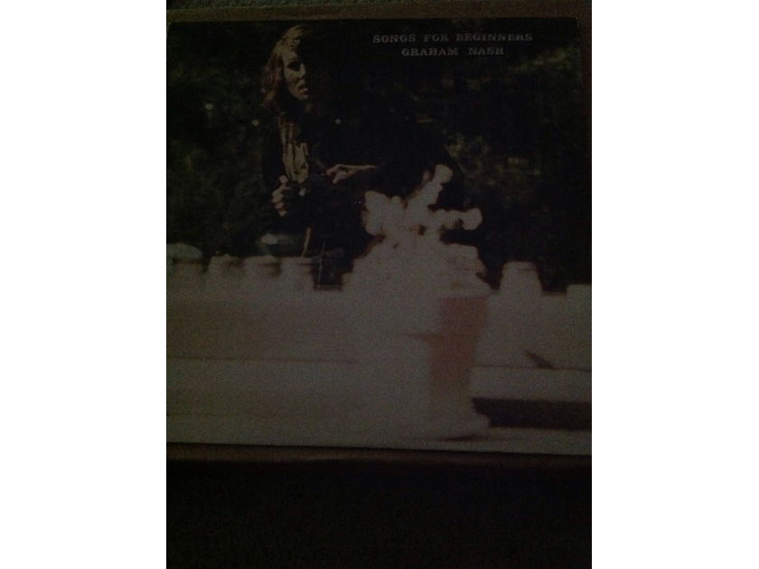 Graham Nash - Songs For Beginners Atlantic Records Early 1970's Vinyl LP NM All Analog