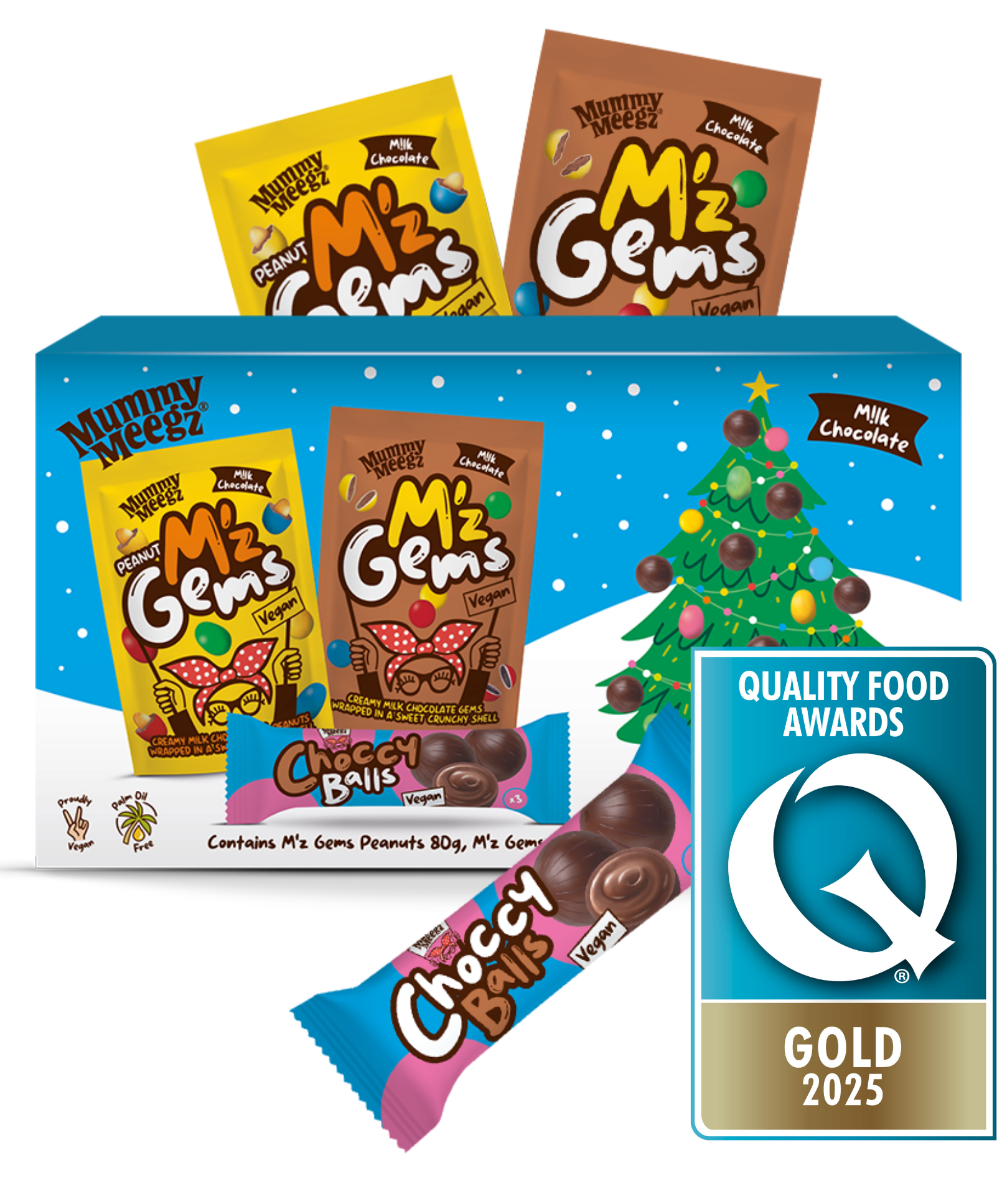 vegan christmas chocolate selection box