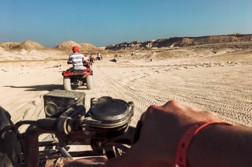 Поездка на квадроцикле в бедуинскую деревню 