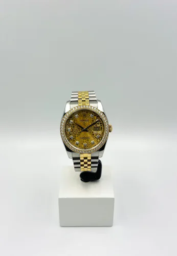 Rolex Datejust 36 Computer Dial Diamonds Jubilee Bracelet