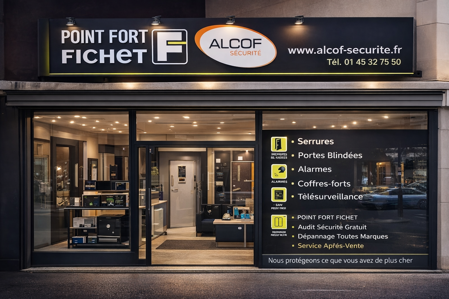 Agence Alcof Sécurité Paris 15ème