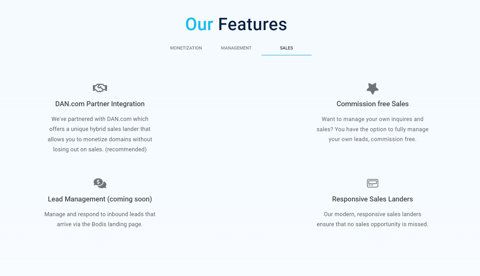 BODIS product / service